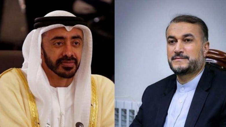 وزیران ایران و امارات متحده‌ی عربی